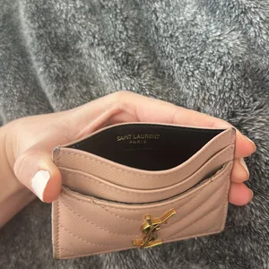 Saint Laurent Ysl Cassandre Matelassé Card Case In Lambskin $380 thumbnail 5
