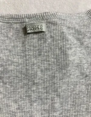 SKIMS Cotton Rib Scoop Neck Henley XS thumbnail 4