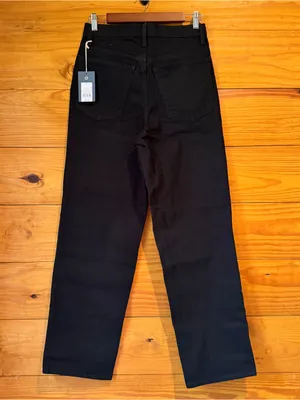Universal Threads Highest Rise Straight Denim Jeans Black 6 NWT Stretch thumbnail 3