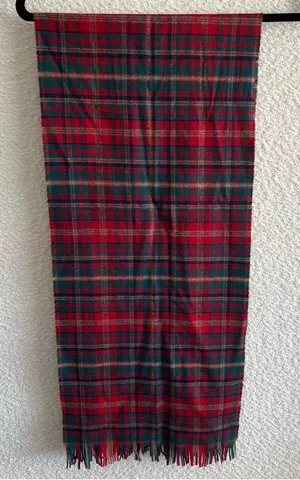 Pendleton Vintage‎ Women’s 100% Wool Authentic Macdougal Tartan Plaid Scarf thumbnail 1