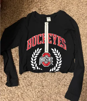 PINK Ohio State Long Sleeve Victoria's Secret thumbnail 1