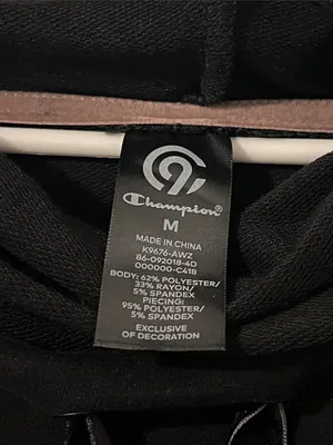 Champion C9 Black Cowl Neck Sweatshirt thumbnail 2