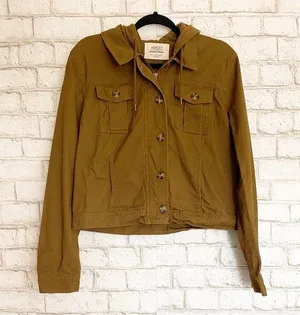 Ashley by 26 International Brown Denim Jacket thumbnail 1