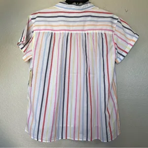 St.John’s bay button down shirt SZ LP thumbnail 4