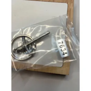 Silver-Tone Crucifix Keychain With Religious Jesus Cross Pendant thumbnail 10
