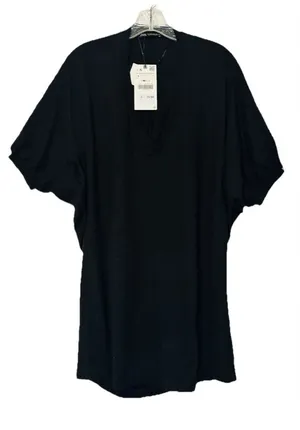 ZARA Dress Join Life Size S Women's‎ Dress Black Short Sleeve / Long Blouse New thumbnail 1