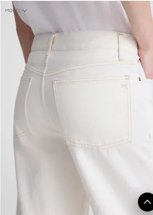 Madewell White Jeans thumbnail 2