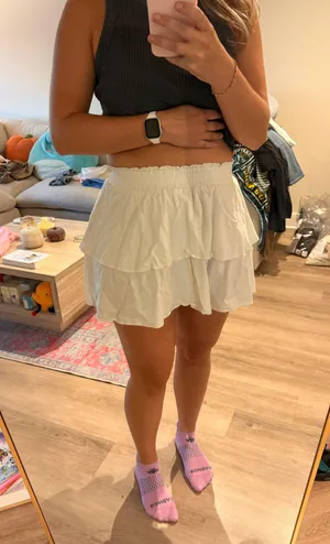 Princess Polly Skirt White Mini thumbnail 1