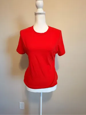 Skims fits everybody short sleeve t-shirt size xl sold out size in Cherry NWT thumbnail 4