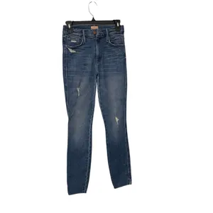Mother The Vamp Fray Natural Born Trouble Skinny Jeans Size 24 thumbnail 2