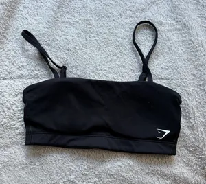 Black Gymshark Sports Bra thumbnail 1