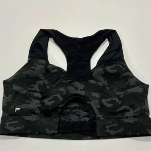 Fabletics on the go medium impact camo sports bra 2x thumbnail 7