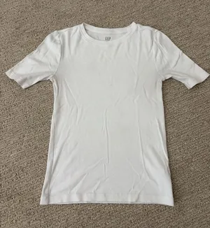 Gap White T-Shirt Short Sleeve thumbnail 1
