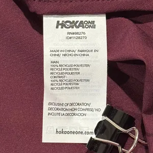 NWT Hoka Pullover 1/2 Zip Wind Shell Athleisure Y2K Sporty Gorpcore Purple Small thumbnail 5