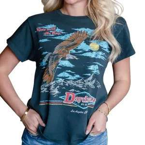 DAYDREAMER MFG Co Tour Tee in Vintage Black Size Small New with Tag thumbnail 4