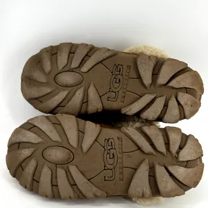 Ugg Coquette Slippers Slip On Sheepskin Shearling Lined Chestnut Tan 7 thumbnail 7