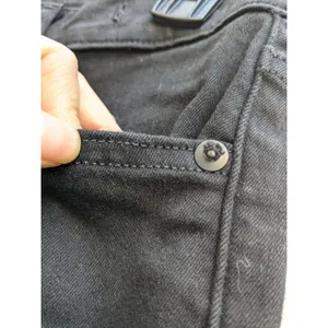 MADEWELL Jeans Womens 29 Mid Rise Skinny 9” Black Dark Wash EUC thumbnail 4