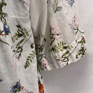 Jones‎ And Co Linen Popover Top Cream 1X thumbnail 4
