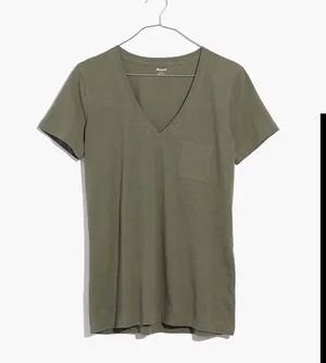 Madewell V Neck Pocket T-shirt thumbnail 2