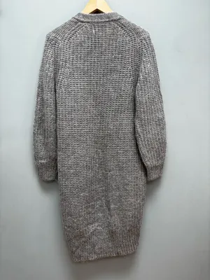Banana Republic Wool / Mohair Duster Cardigan in Grey M thumbnail 6