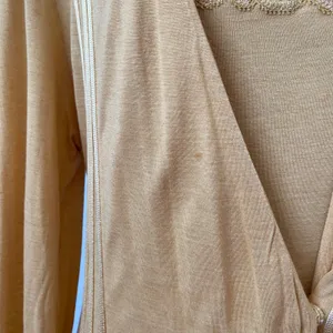 La Perla 2 Luxury Silk Nightgown & Robe Set Lace Halter Maxi Lingerie Italy thumbnail 4