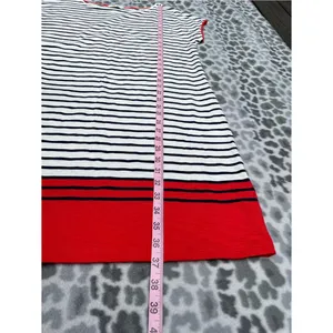 Boden Paulina Jersey Midi Dress US 8R Striped Cotton Coastal Preppy Breton thumbnail 16