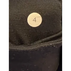 Lululemon Reversible Wunder‎ Under Crop Black Leggings Size 4 Multi Color Yoga thumbnail 11