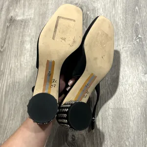 Sam Edelman Terra Gem Slingback Snip-Toe Pumps Size 7 thumbnail 5