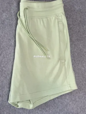 ALPHALETE Essential Core Womens Athletic Shorts Size‎ Medium Pockets Green New thumbnail 1