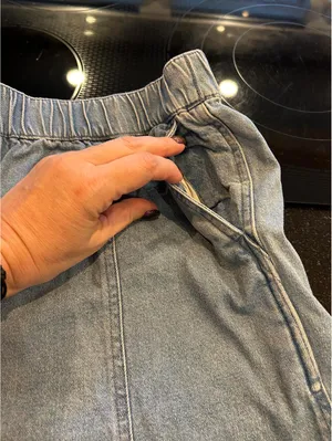 Madewell Women's Denim Shorts Elastic Waist thumbnail 2