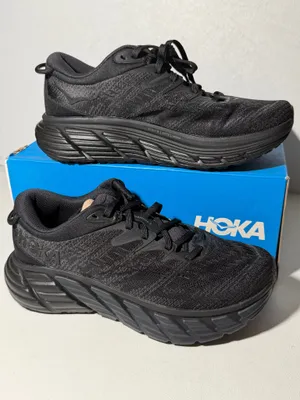 Hoka ONE Gaviota 4 Running Shoes Black thumbnail 3