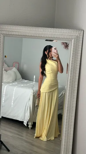 Yellow Babyboo Maxi Dress thumbnail 4