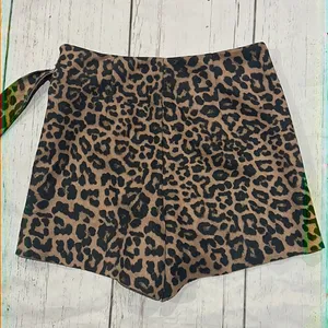 Zara animal print skort thumbnail 4
