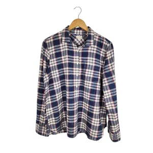 J.Crew Women's Plaid Shirt Homespun Boy Fit Popover Blouse 100% Cotton Size M thumbnail 4