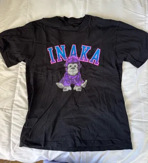 Inaka T shirt Black Size M thumbnail 1