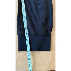 Athleta Women's Black Nylon Blend Trekkie Jogger Pants size 4T Tall 2593 thumbnail 4
