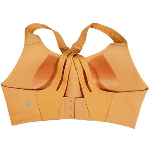 Lululemon AirSupport Sports Bra 34D High Impact Warm Apricot Orange Workout Run thumbnail 4