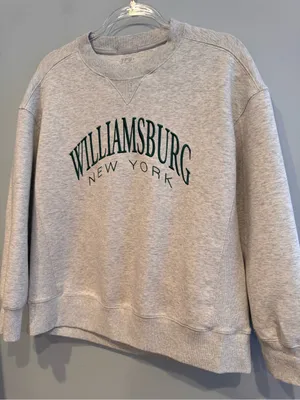 Abercrombie YPB Williamsburg Brooklyn New York Sweatshirt Size S thumbnail 5
