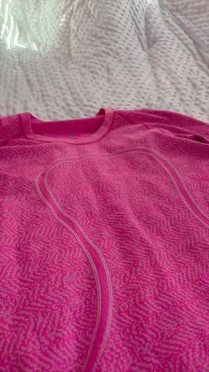Pink Long Sleeve Lululemon Top thumbnail 5