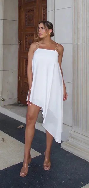 NWT 12th tribe white dress thumbnail 1