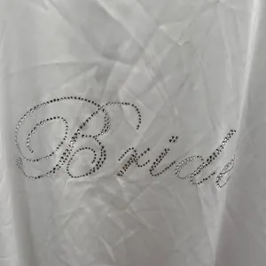 Elegant White Women's Kimono Robe Size M thumbnail 5