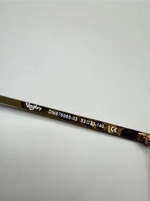 Vooglam Round Gold Metal Frame Glasses, unknown prescription thumbnail 7