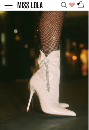 New Embellished Pointed Toe Bootie 5.5 thumbnail 2