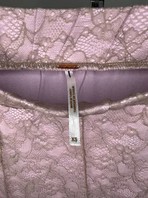 Free People Shape Of You Lilac Purple Lace Set Strapless Top Skirt thumbnail 17