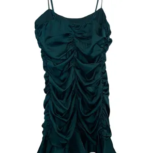 Hello Molly Mission Accomplished Green ruffle ruched mini Party dress thumbnail 8