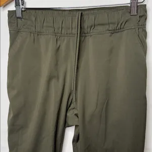 The North Face olive green pull on wear everywhere straight leg pants sz Sm thumbnail 2