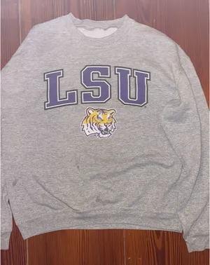LSU Hoodie Gray thumbnail 1