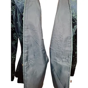 R&M Richards Womens Size 6 Petite Velvet Suit Jacket Deep Teal Green Embellished thumbnail 7