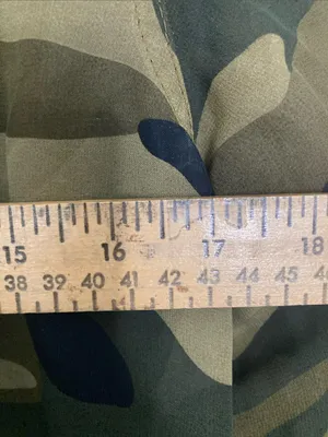 Wet Seal Camo Button-Down Shirt in Olive Green and Dark Green thumbnail 8