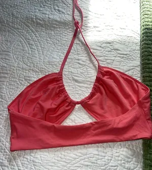 H&M Coral Crossover Bikini Top thumbnail 2